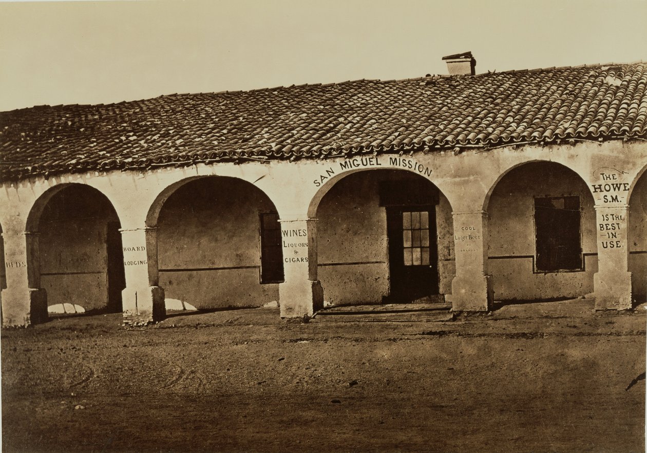 [San Miguelin lähetysasema] tekijältä Carleton Watkins