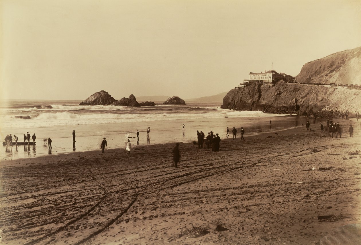 Cliff House, San Francisco tekijältä Carleton Watkins