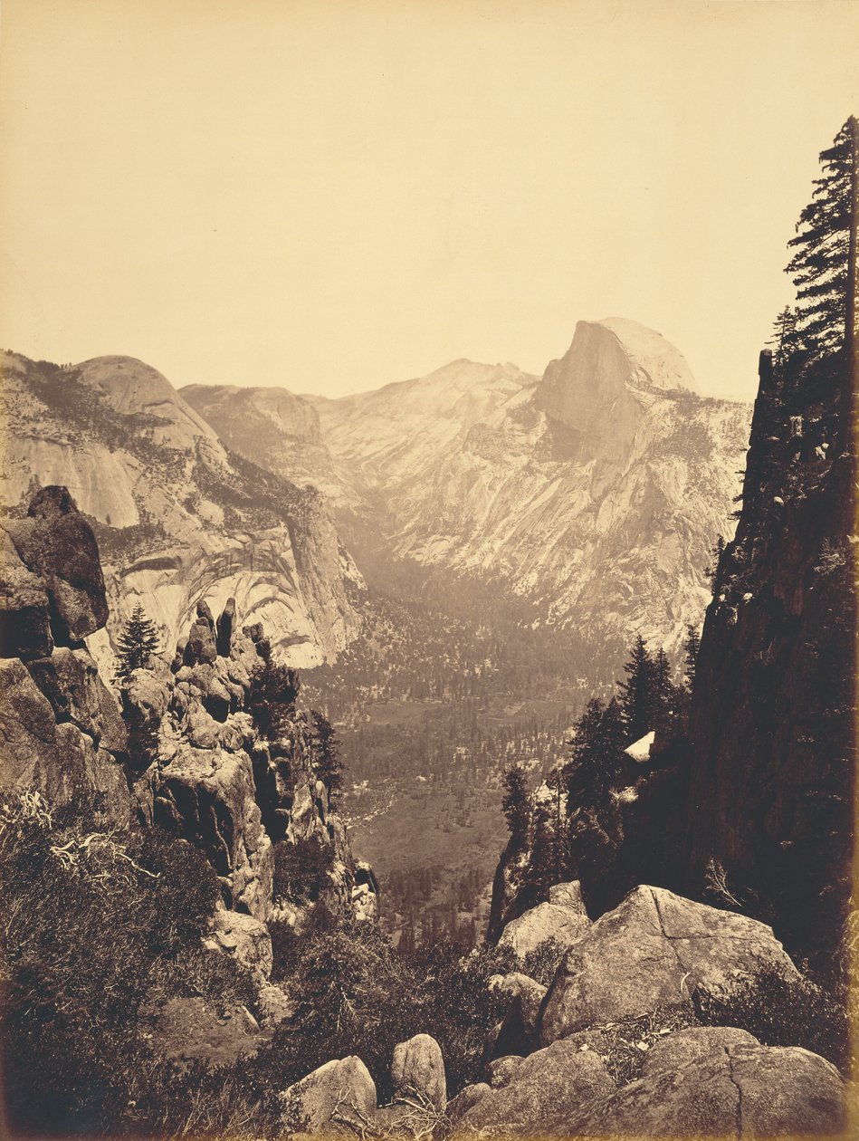 [Kalliokupolit Moran Pointilta nähtyinä] tekijältä Carleton Watkins