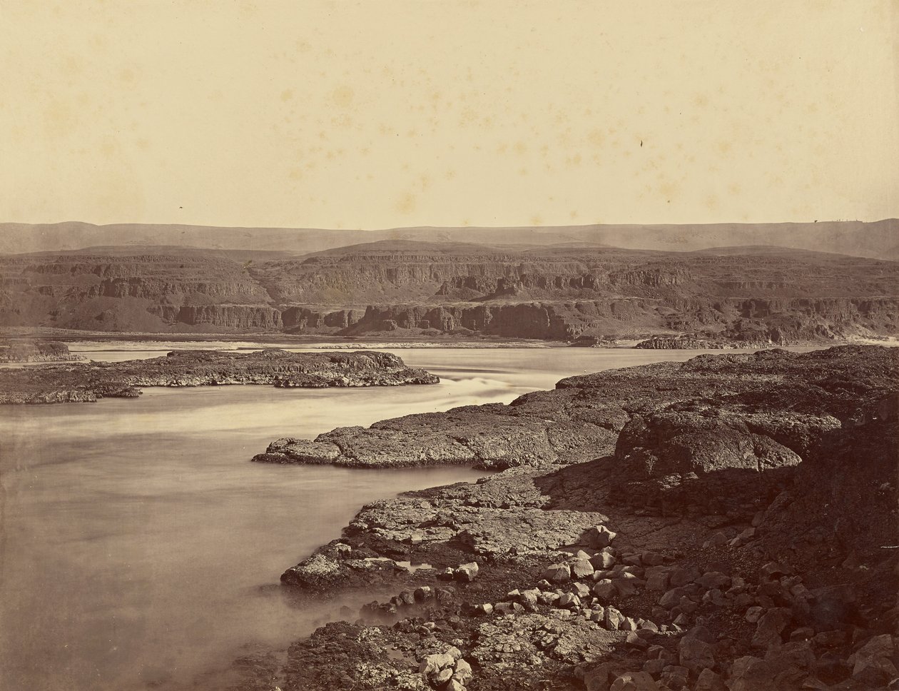 [Kulku The Dallesin läpi, Columbiajoki] tekijältä Carleton Watkins
