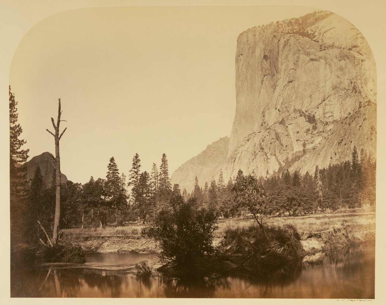Tutucanula - El Capitan, 3600 jalkaa. Yosemite tekijältä Carleton Watkins