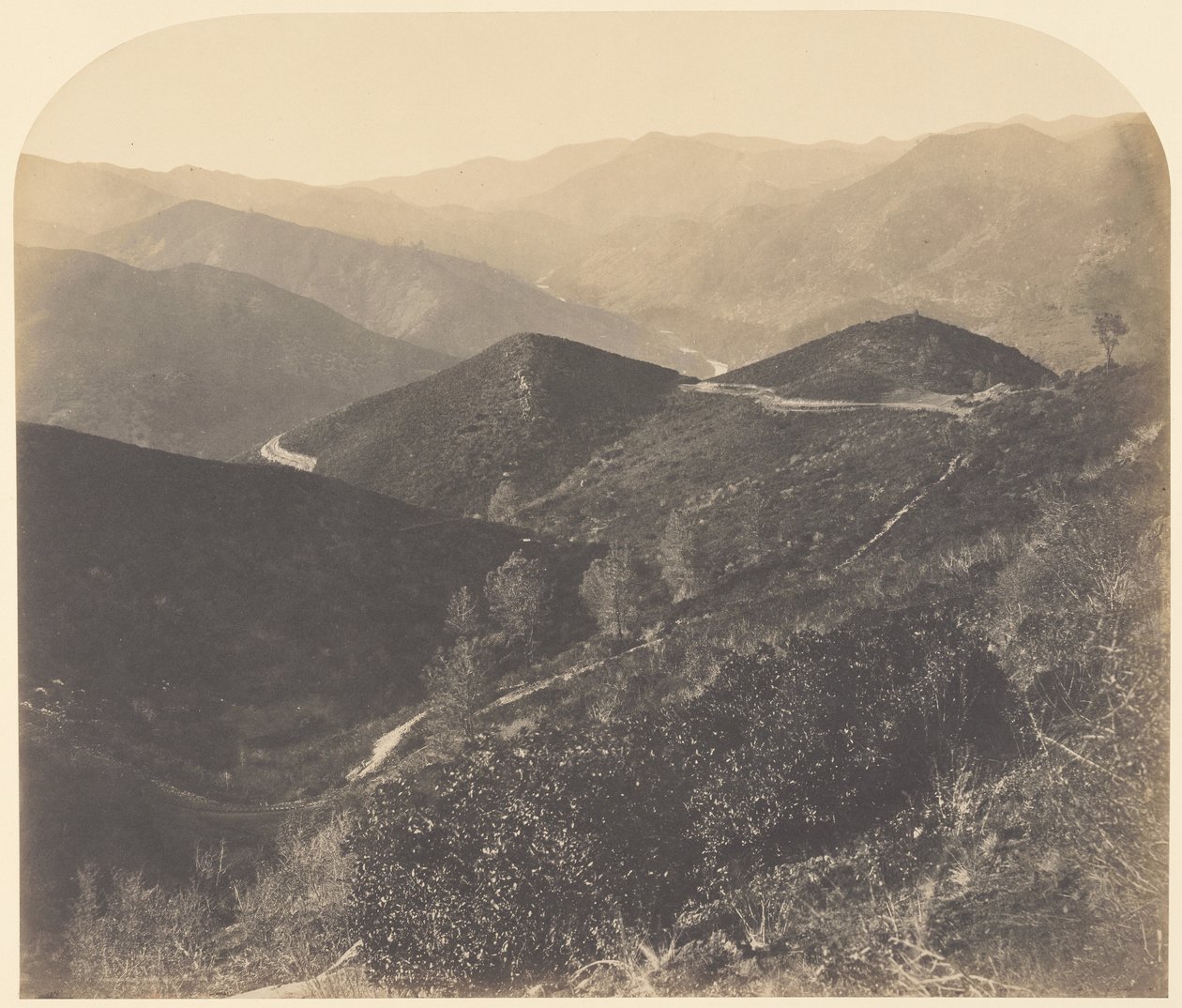 [Näkymä Josephine-vuorelta pohjoiseen] / [Näkymä pohjoiseen] tekijältä Carleton Watkins