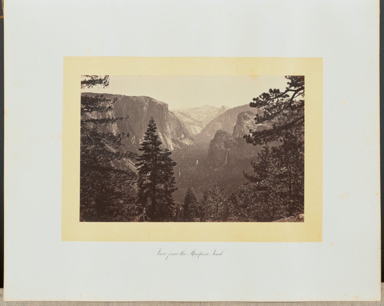 Näkymä Mariposa Traililta tekijältä Carleton Watkins