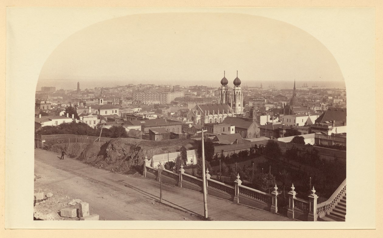 [Näkymä Chas. Crockerin asunnolta itään] tekijältä Carleton Watkins