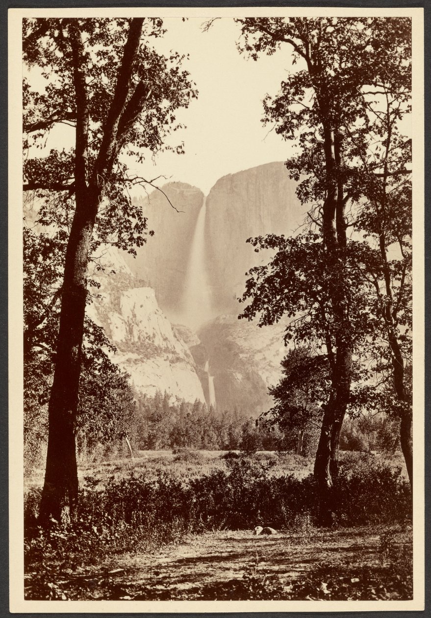 Yosemiten putoukset tekijältä Carleton Watkins