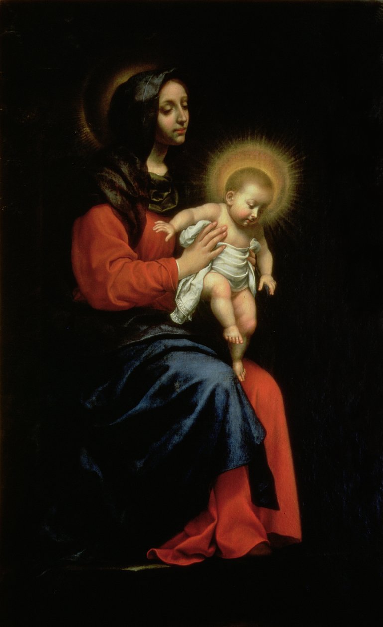 Madonna ja lapsi tekijältä Carlo Dolci