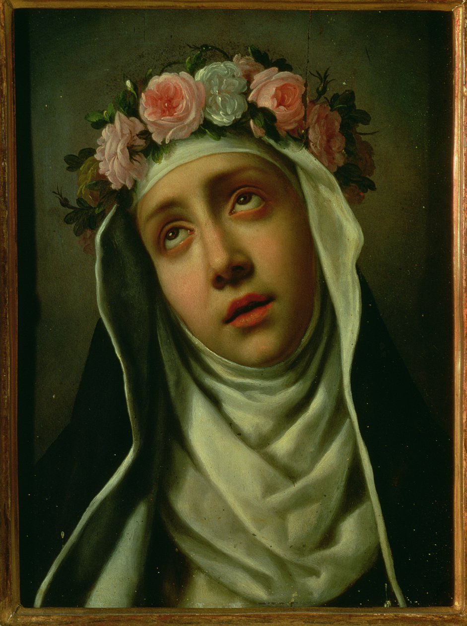 St. Rose of Lima (1586-1617) tekijältä Carlo Dolci