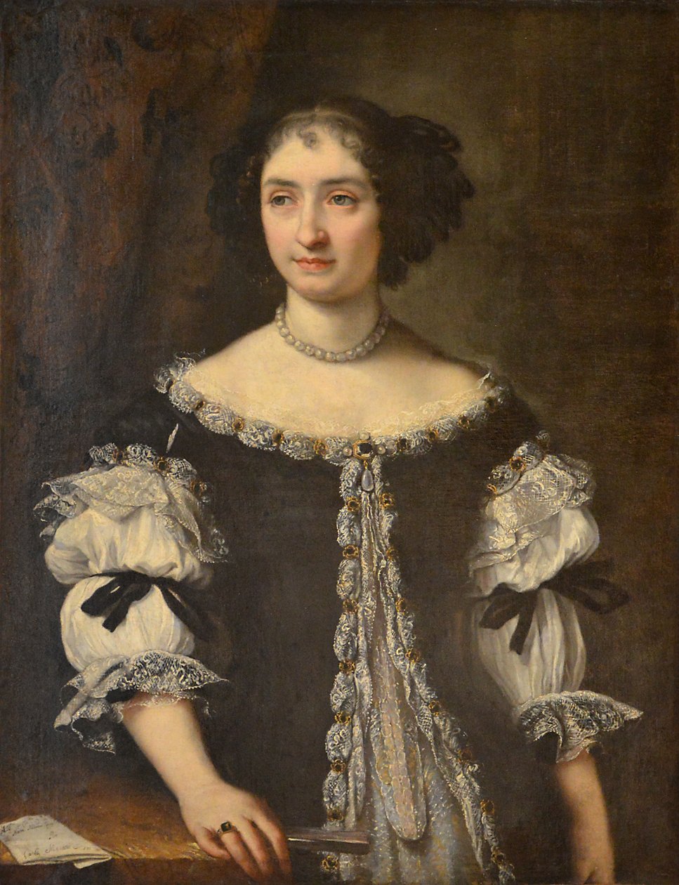Marie-Madeleine Rospigliosin muotokuva tekijältä Carlo Maratta