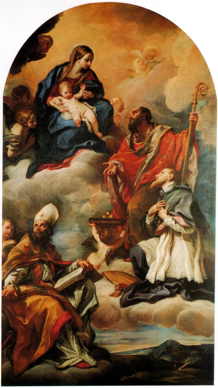 pala della Pinacoteca di Ancona tekijältä Carlo Maratta
