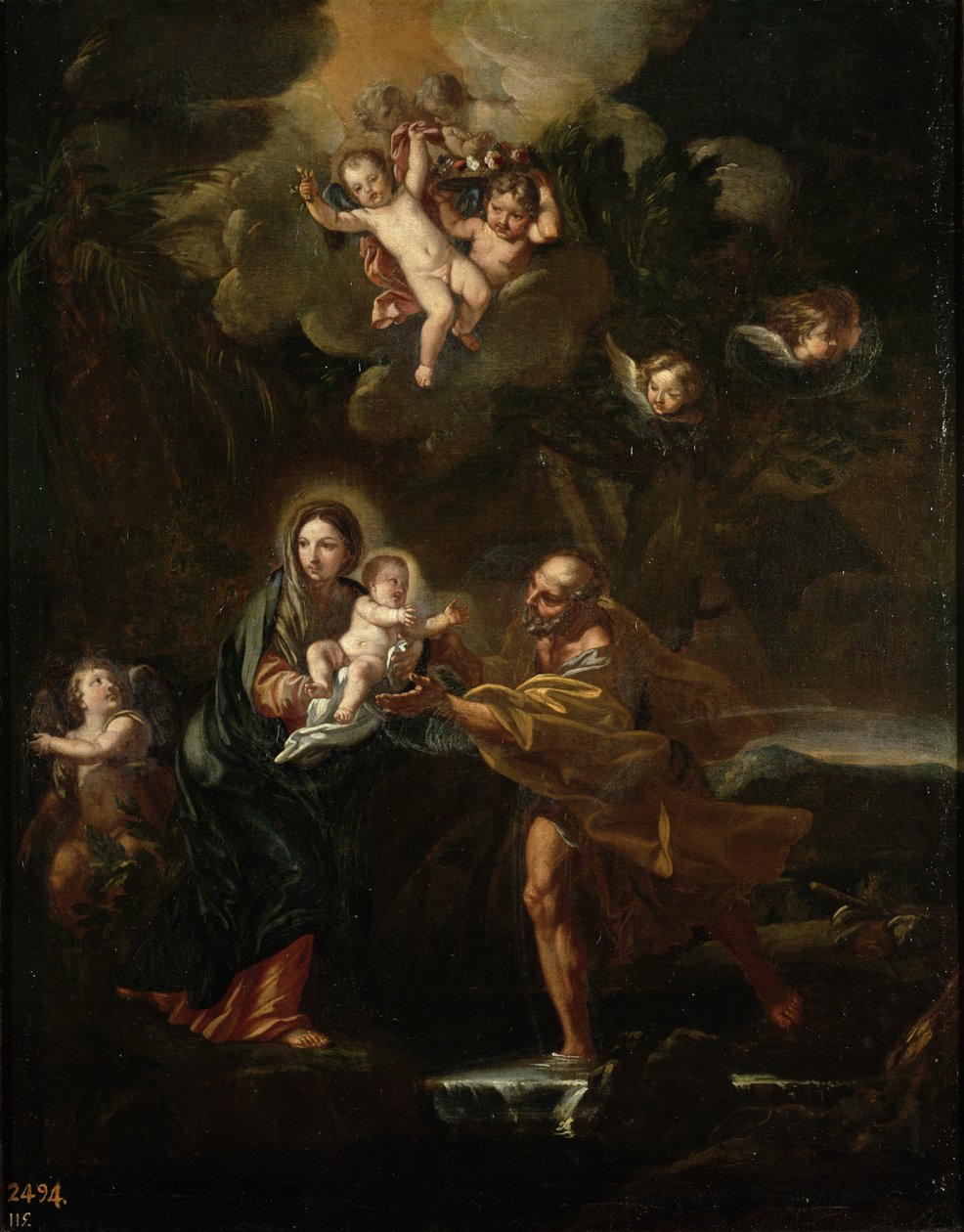 Lento Egyptiin tekijältä Carlo Maratta or Maratti
