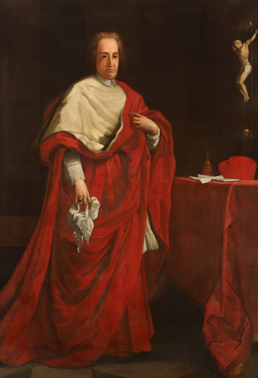Kardinaali Antonio Barberini, n. 1660 tekijältä Carlo Maratta or Maratti