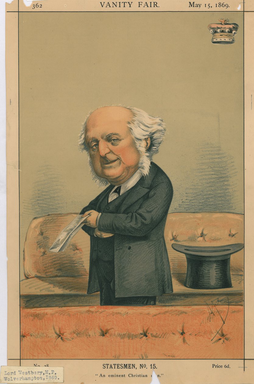 Valtiomies nro 15, 1869 tekijältä Carlo Pellegrini