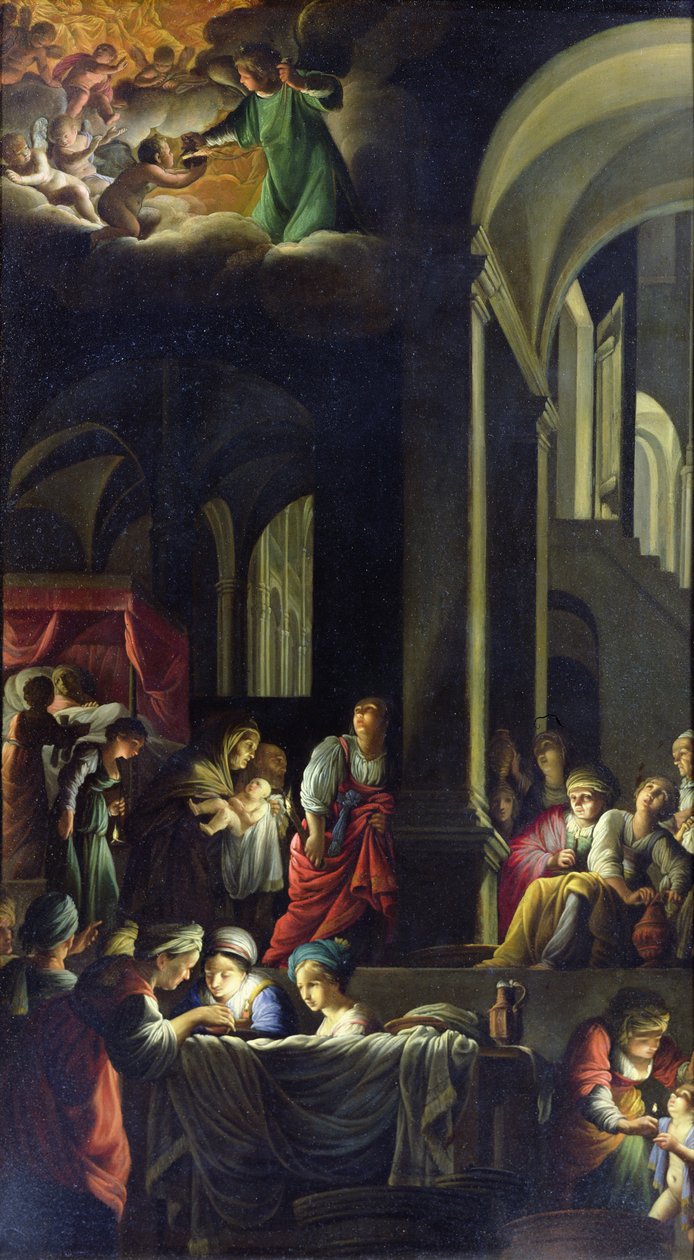 Neitsyen syntymä, n. 1616-1919 tekijältä Carlo Saraceni