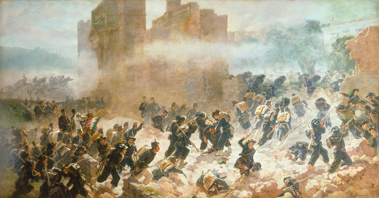 Porta Pian murto Roomassa 20. syyskuuta tekijältä Carlo Ademollo
