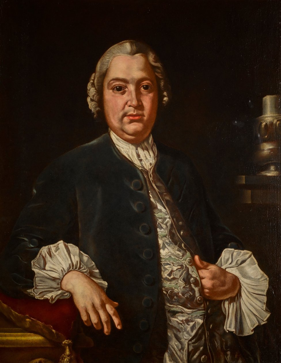 Säveltäjä Niccolò Jommellin muotokuva 1714-1774. tekijältä Carlo Amalfi