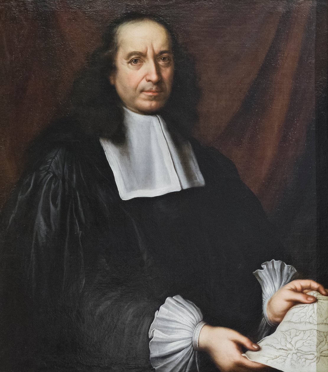 Marcello Malpighin muotokuva (maalaus) tekijältä Carlo Cignani