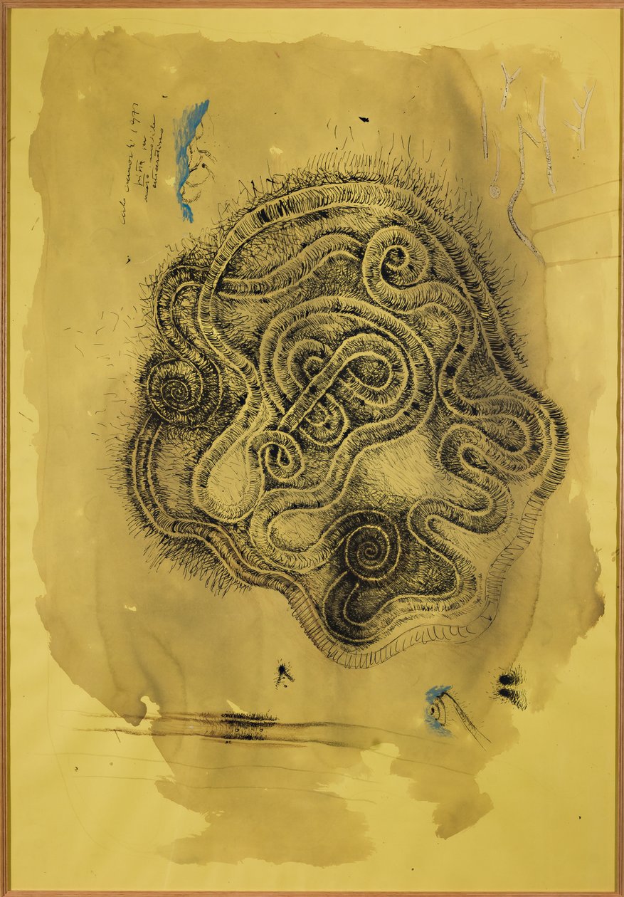 Raita (sekoitetut materiaalit paperille) tekijältä Carlo Cremaschi