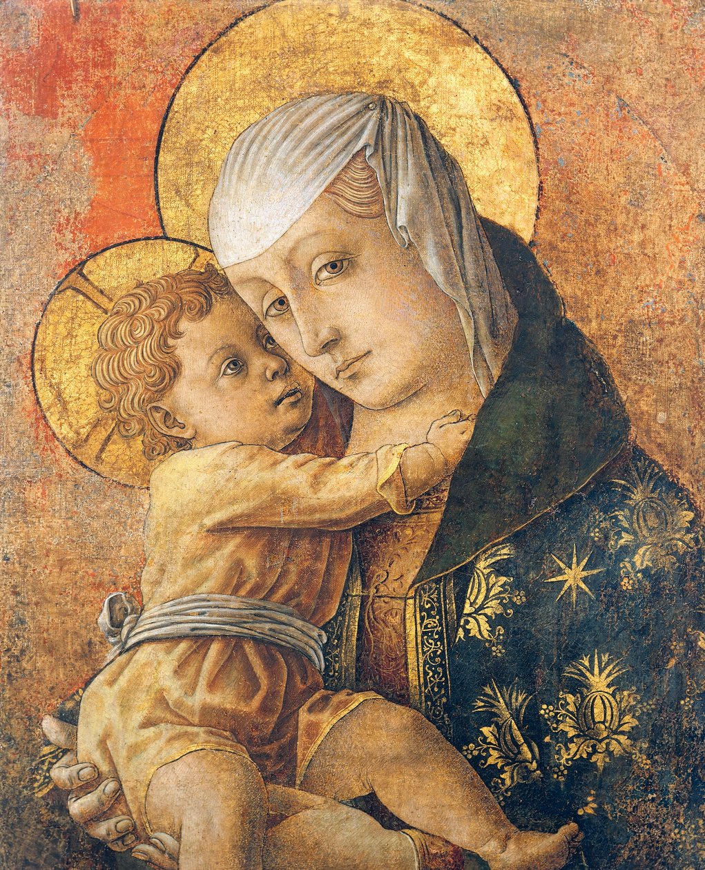 Madonna ja lapsi tekijältä Carlo Crivelli