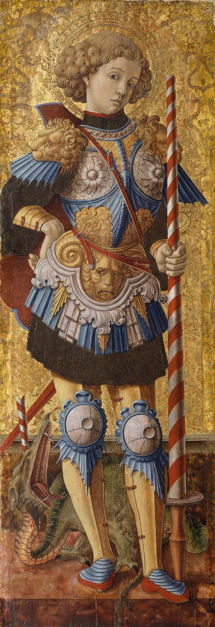 Saint George tekijältä Carlo Crivelli