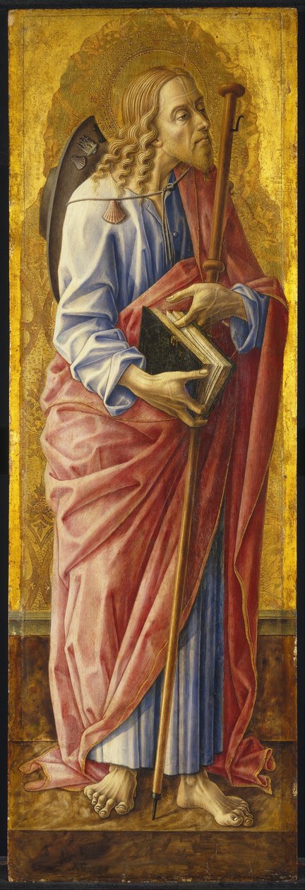 Saint James Major, osa alttaritaulua tekijältä Carlo Crivelli