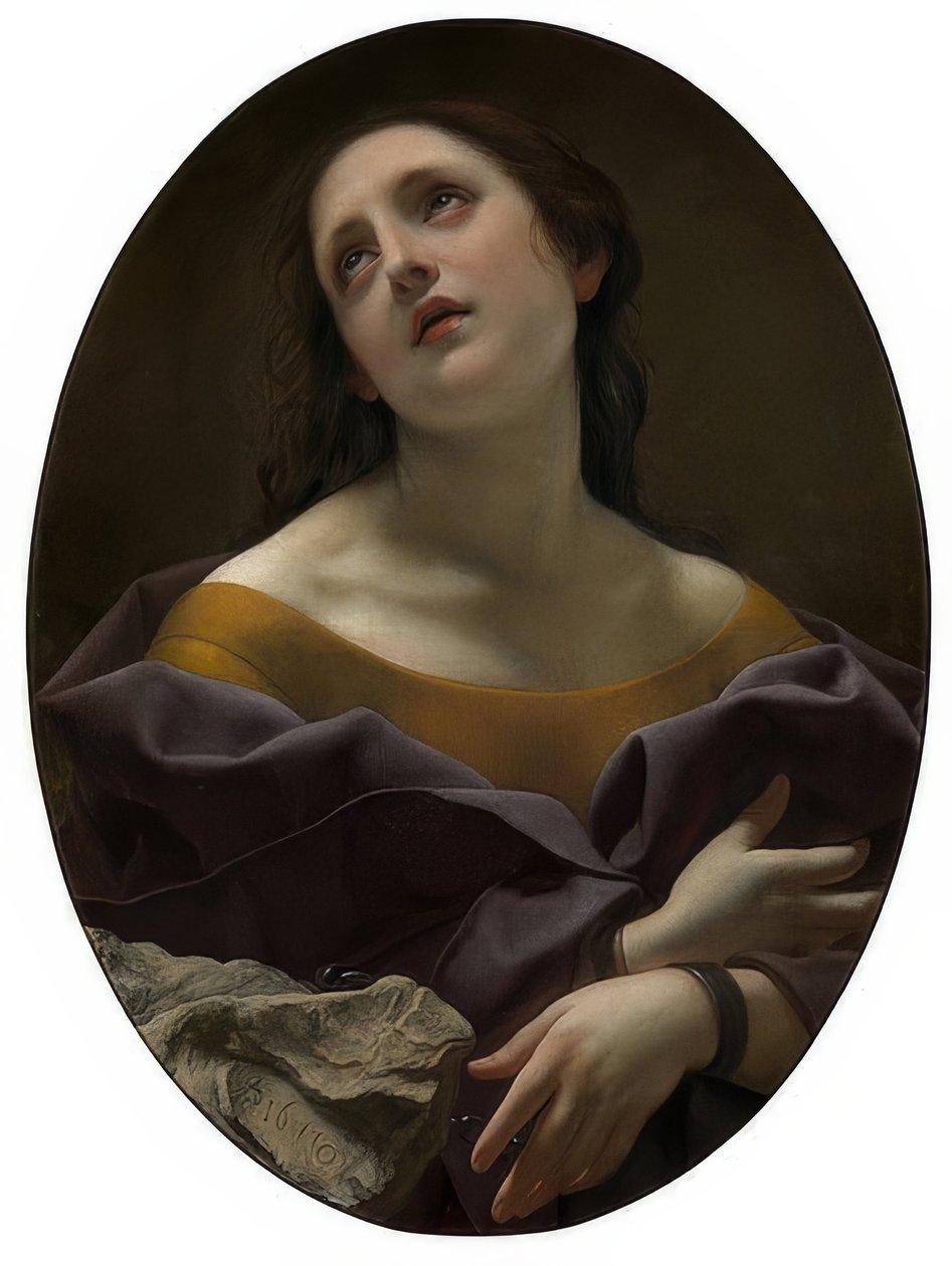 Kärsivällisyyden allegoria. 1677 tekijältä Carlo Dolci