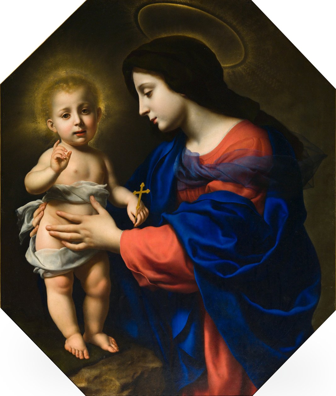 Madonna ja lapsi tekijältä Carlo Dolci