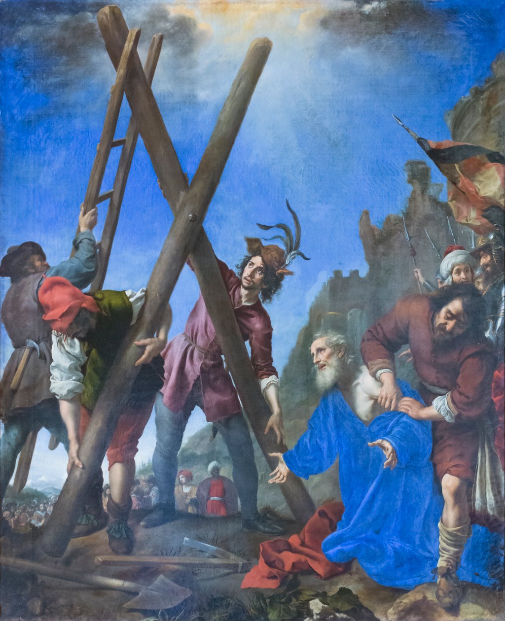 Pyhän Andreaksen marttyyrikuolema tekijältä Carlo Dolci
