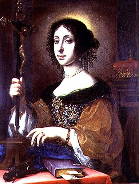 Itävallan Leopold I:n vaimon Claudia Felicitan muotokuva tekijältä Carlo Dolci