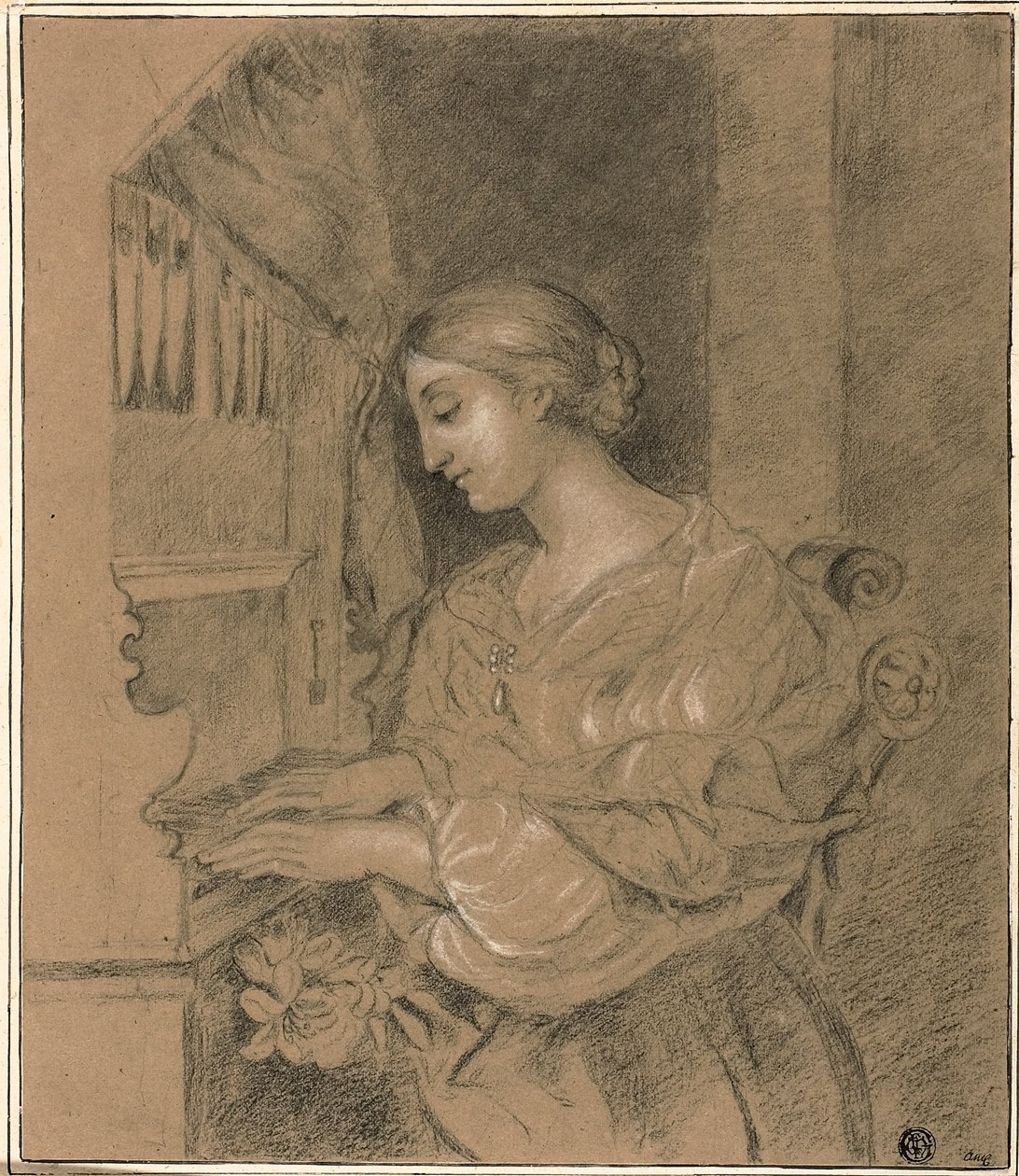 Pyhä Cecilia tekijältä Carlo Dolci