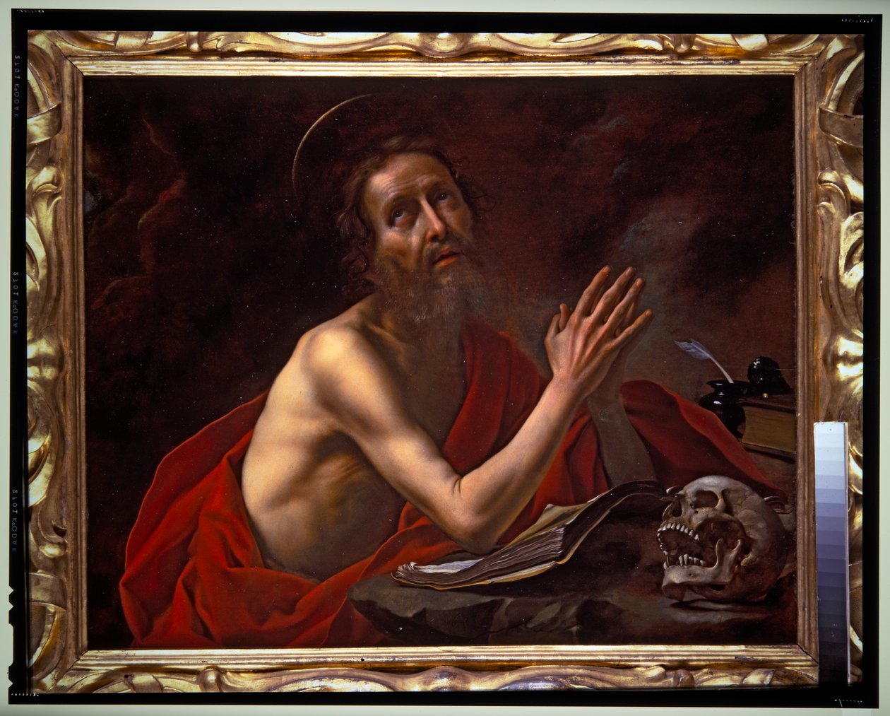 Pyhä Hieronymus rukouksessa (kupari) tekijältä Carlo Dolci