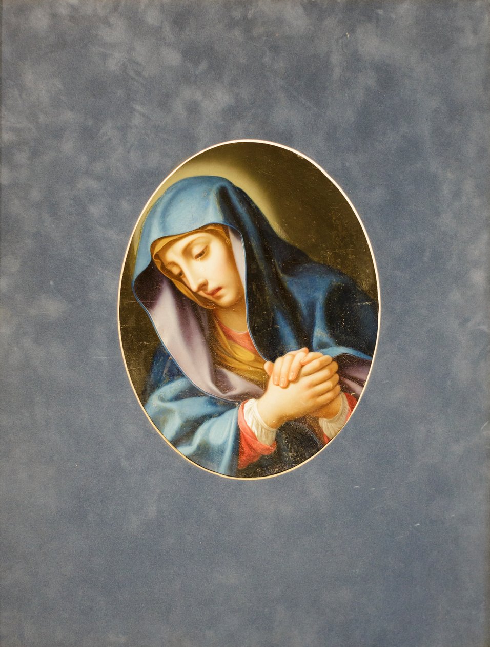 Itkevä Madonna, Carlo Dolci (öljy kuparille) tekijältä Carlo Dolci