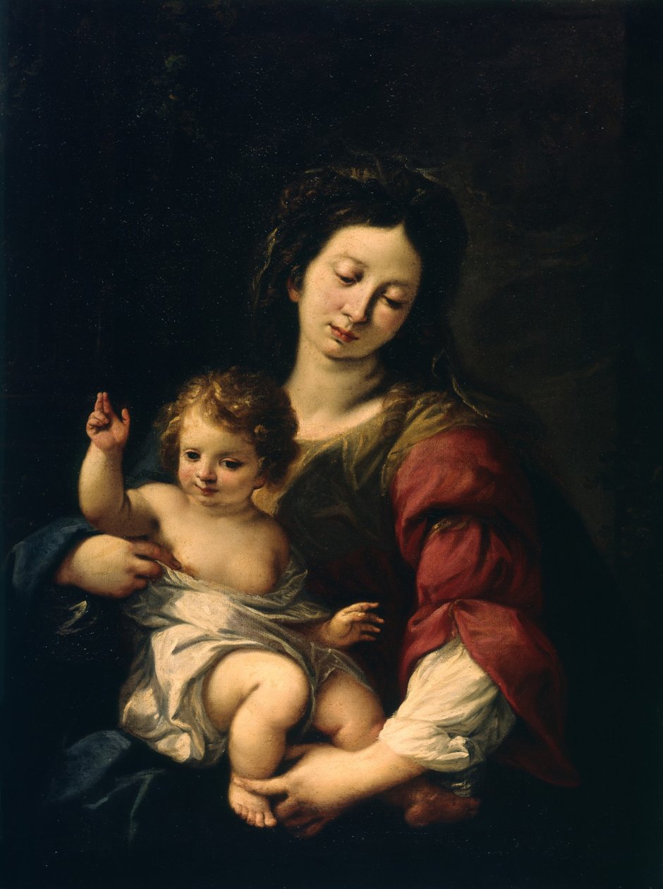 Madonna ja lapsi, noin 1620-62. tekijältä Carlo Francesco Nuvolone