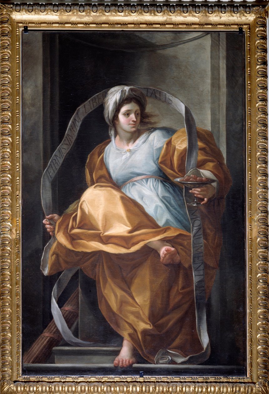 Allegoria tasavallan kolmestatoista arvosta: konkordi (maalaus, vuoden 1783 jälkeen) tekijältä Carlo Giuseppe Ratti