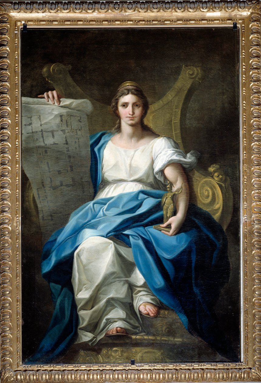 Allegoria tasavallan kolmestatoista arvosta: loisto (maalaus, vuoden 1783 jälkeen) tekijältä Carlo Giuseppe Ratti
