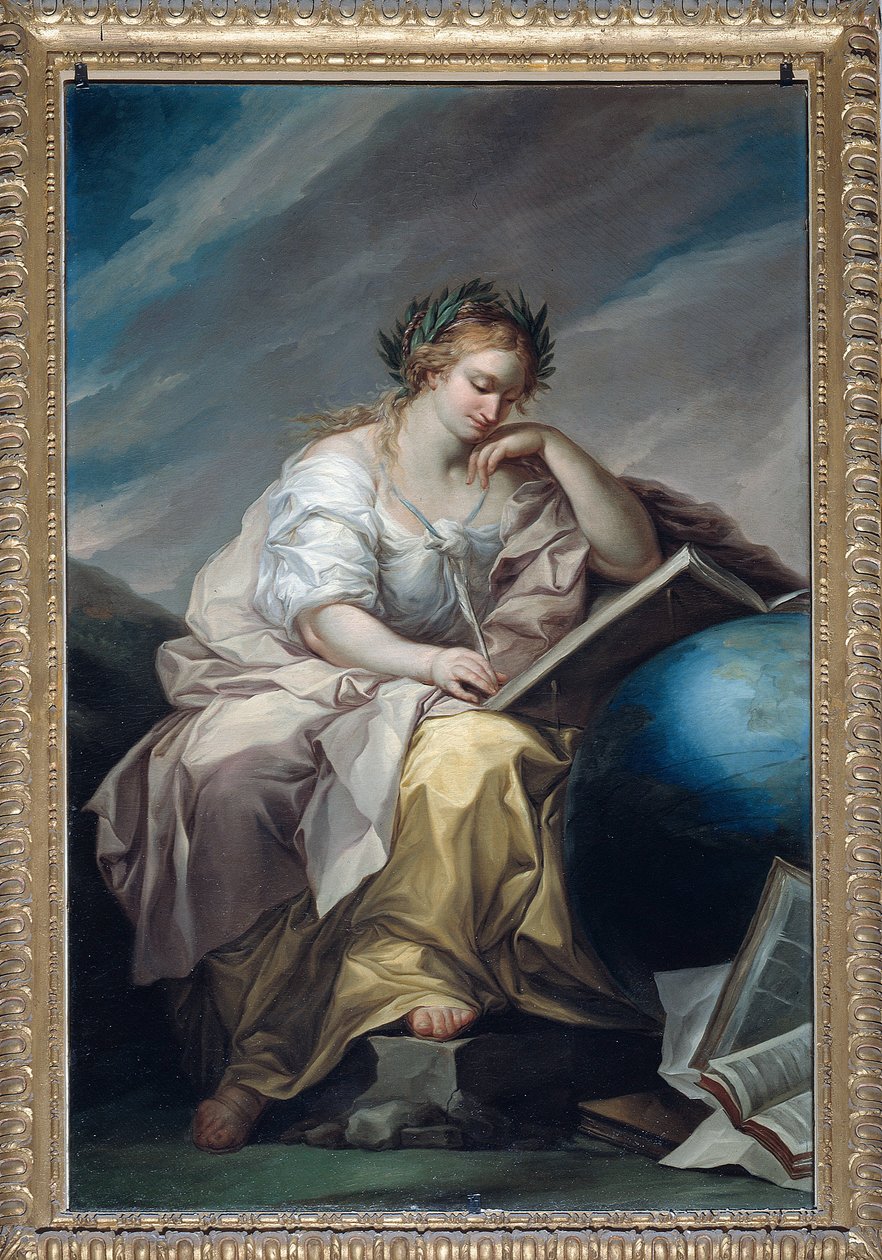 Allegoria tasavallan kolmestatoista arvosta: tarina (Maalaus, vuoden 1783 jälkeen) tekijältä Carlo Giuseppe Ratti