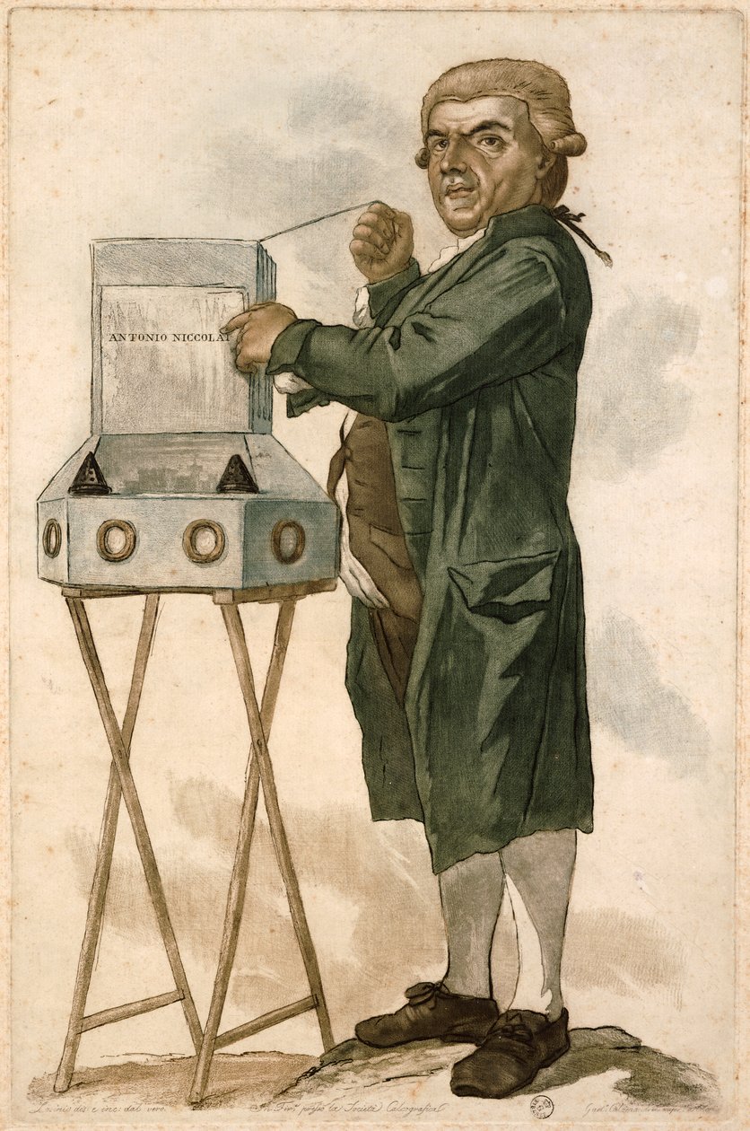 Antonio Niccolai, Carlo Lasinio (1759-1838), kaiverrus tekijältä Carlo Lasinio