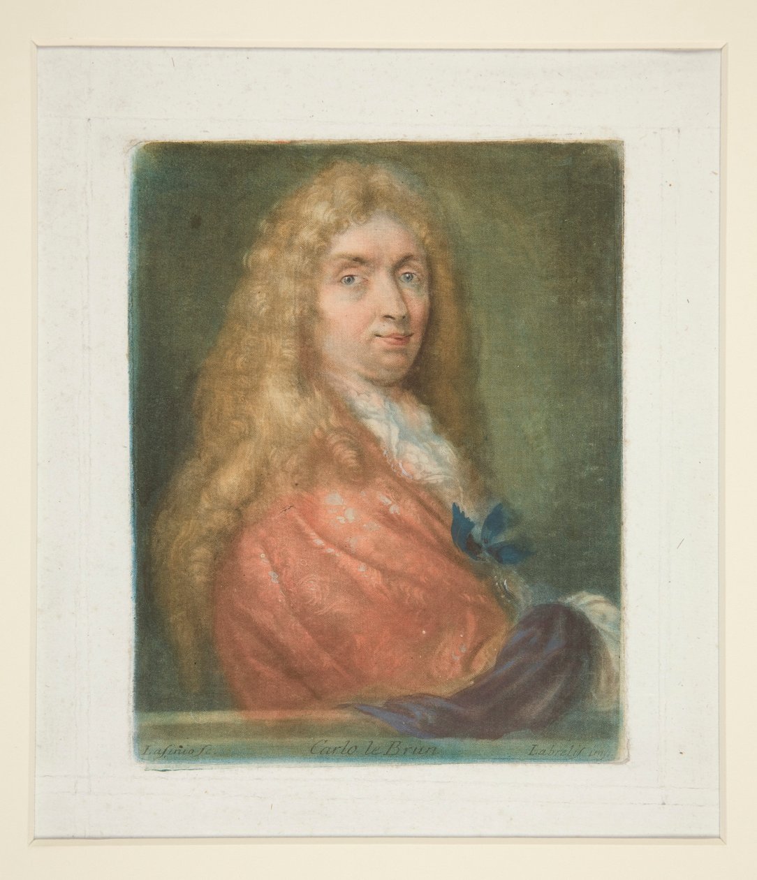 Charles Lebrun, Muotokuvia maalareista tekijältä Carlo Lasinio