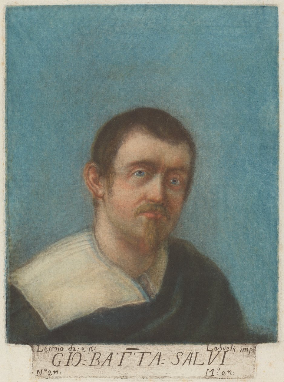 Giovanni Battista Salvi Il Sassoferrato, 1789. tekijältä Carlo Lasinio