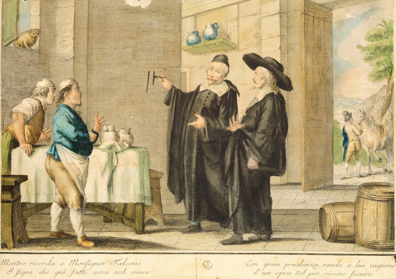 Pappi Arlotto, Carlo Lasinio (1759-1838), värillinen kaiverrus tekijältä Carlo Lasinio