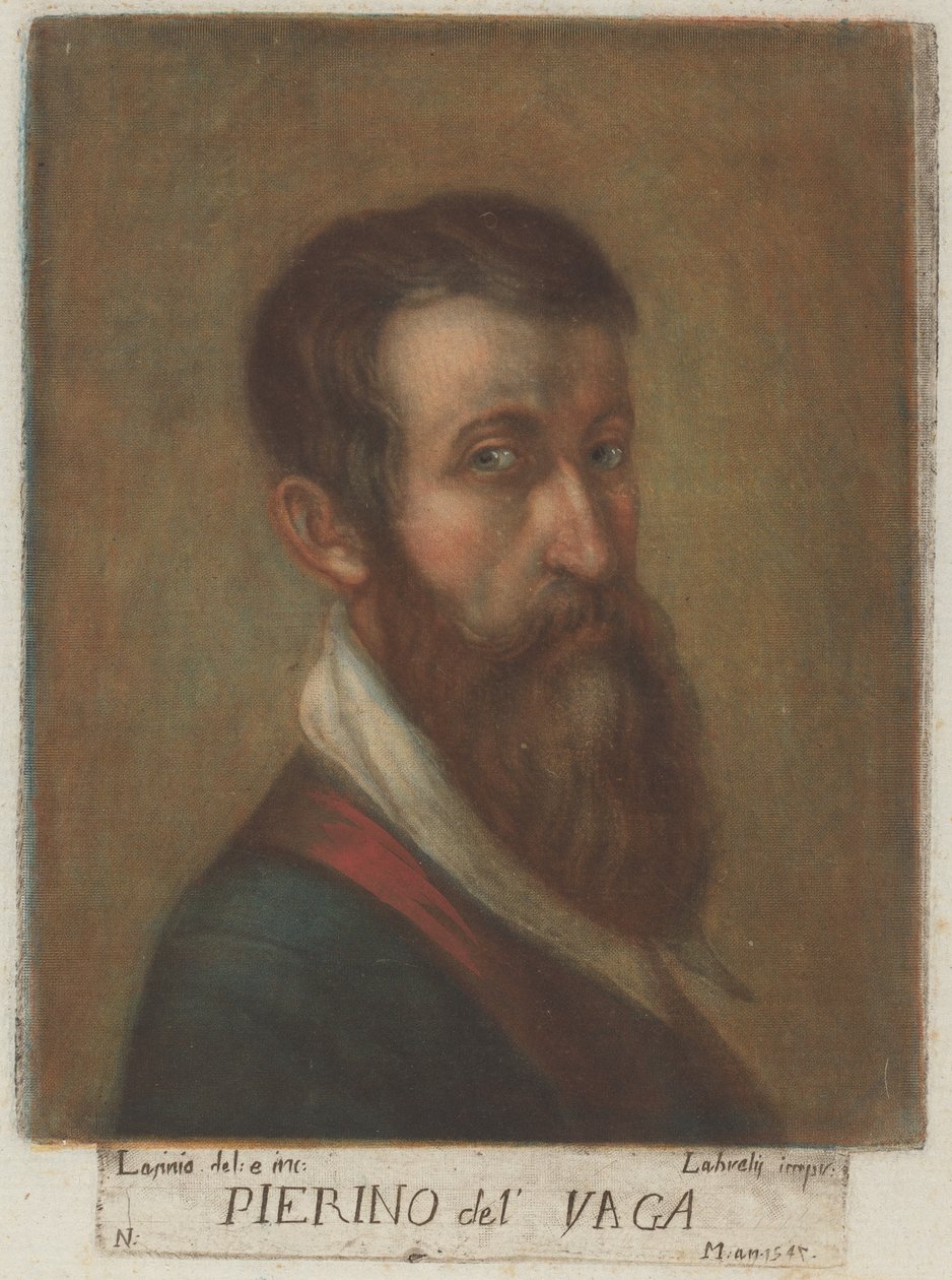 Pierino del Vaga tekijältä Carlo Lasinio, after Perino del Vaga