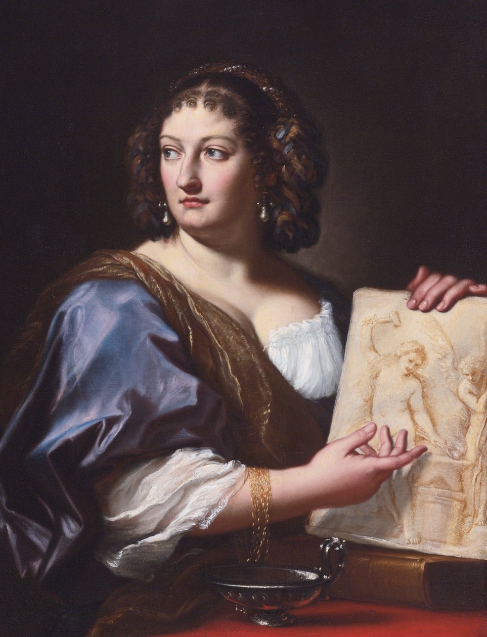 Francesca Gommi Marattin muotokuva tekijältä Carlo Maratta