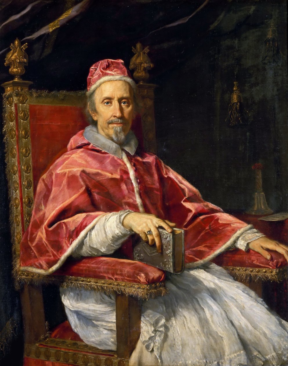 Paavi Klemens IX:n muotokuva 1600-1669, 1669. tekijältä Carlo Maratta