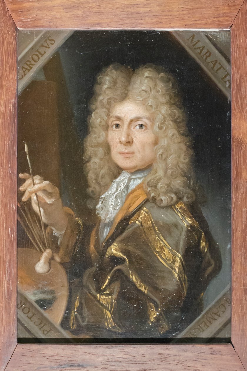 Omakuva, Carlo Maratta (öljy kuparille) tekijältä Carlo Maratta