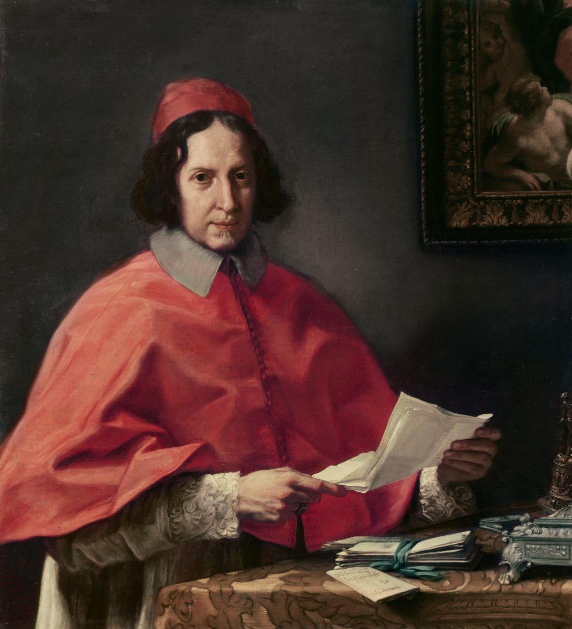 Kardinaali Alderano Cybo, n. 1645 tekijältä Carlo Maratta or Maratti