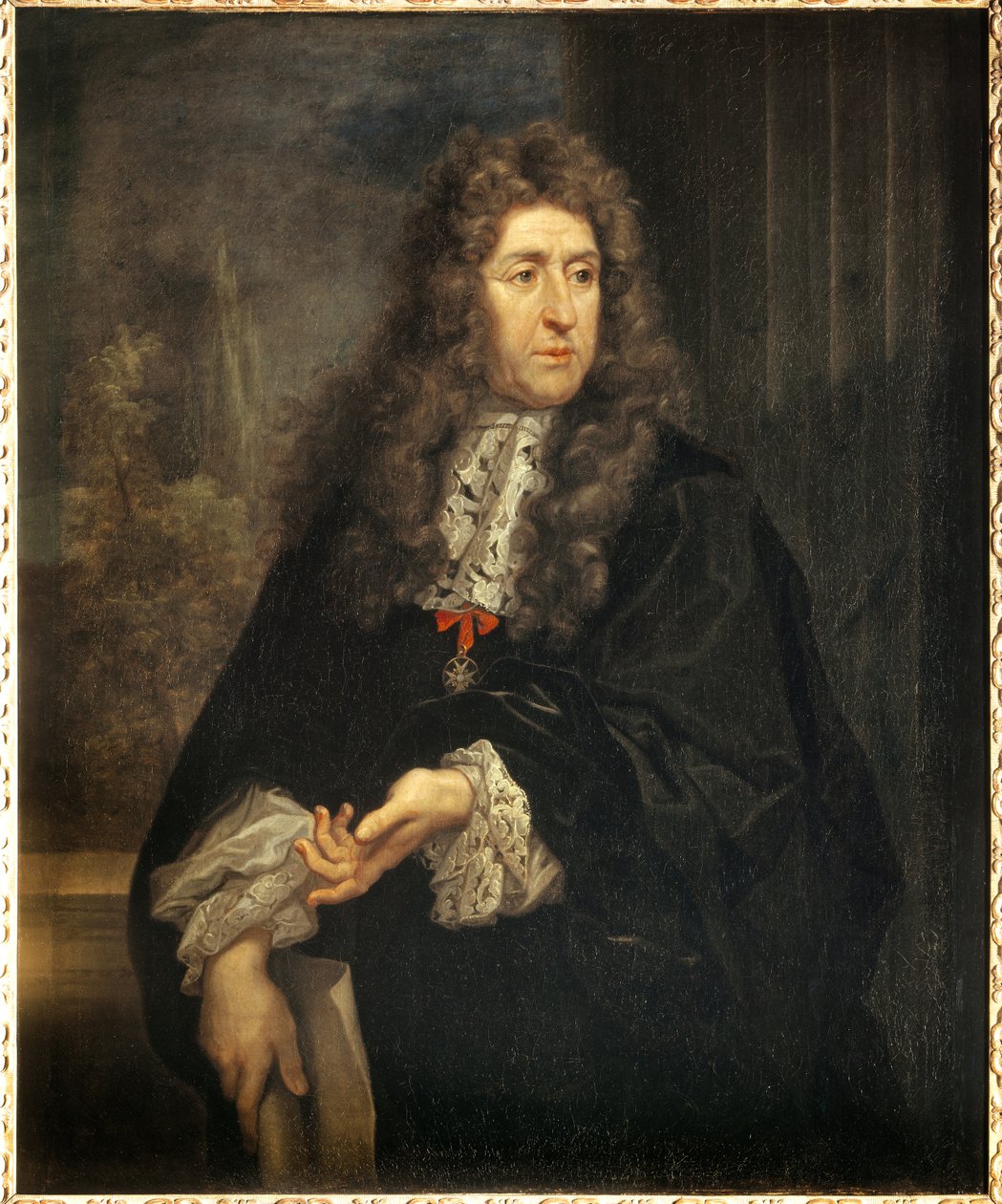 Muotokuva Andre Le Notresta (Lenotre) (1613-1700), kuninkaan puutarhan suunnittelija Carlo Marattan (1625-1713) maalaus 1600-luvun su. 1,12x0,85 m tekijältä Carlo Maratta or Maratti