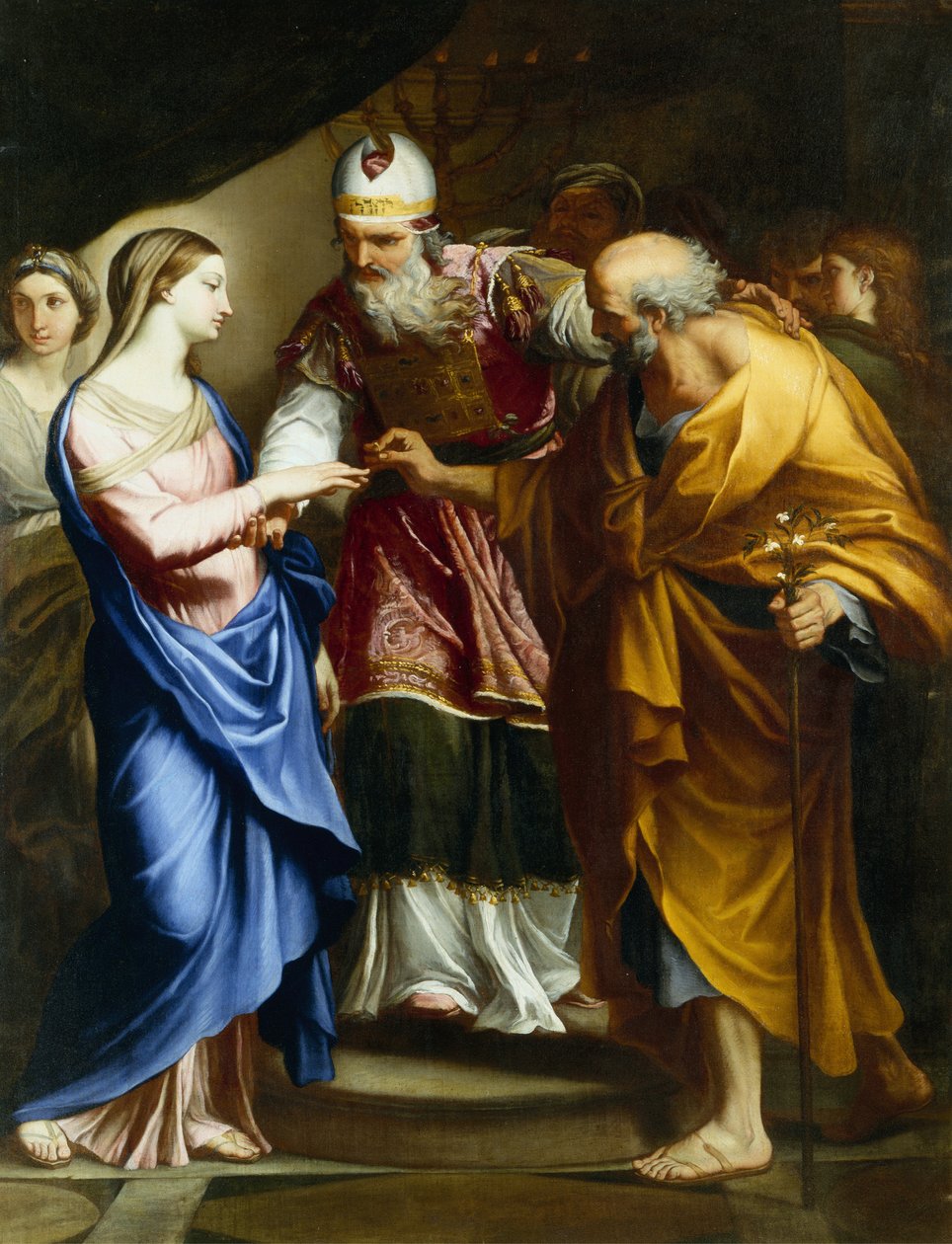 Neitsyen häät (öljy kankaalle) tekijältä Carlo Maratta or Maratti