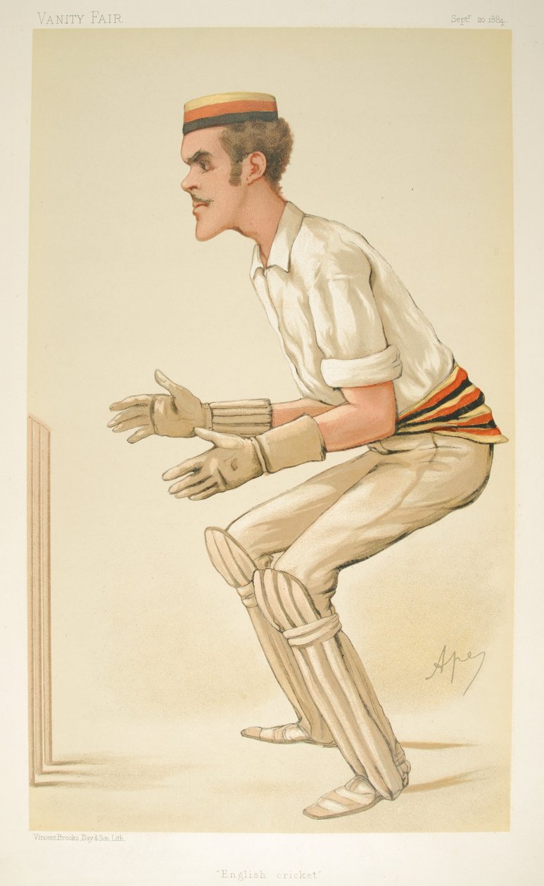 Alfred Lyttelton, Vanity Fair, 1884-09-20 tekijältä Carlo Pellegrini
