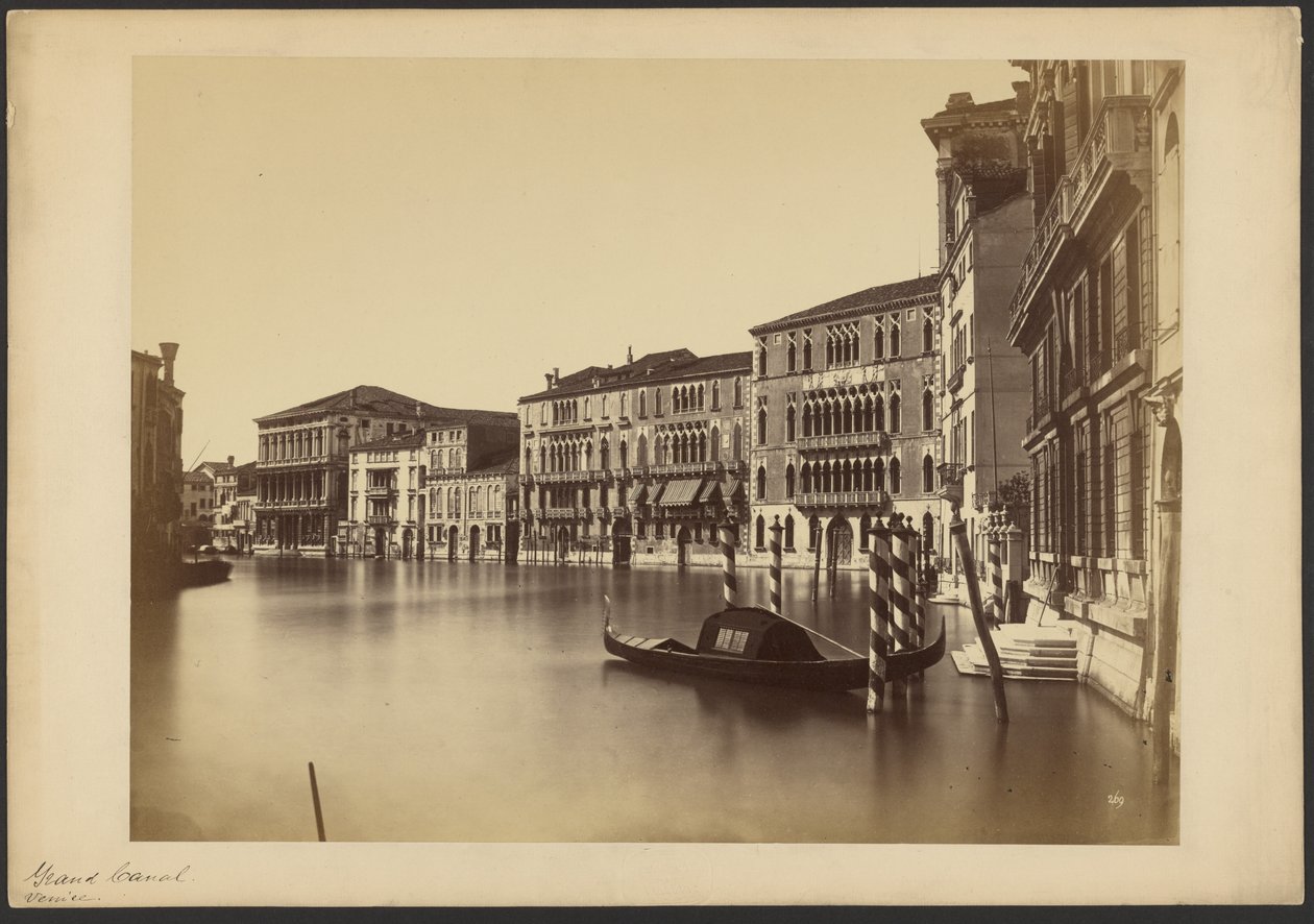 Grand Canal Palazzo Grimanista S. Poloon asti tekijältä Carlo Ponti