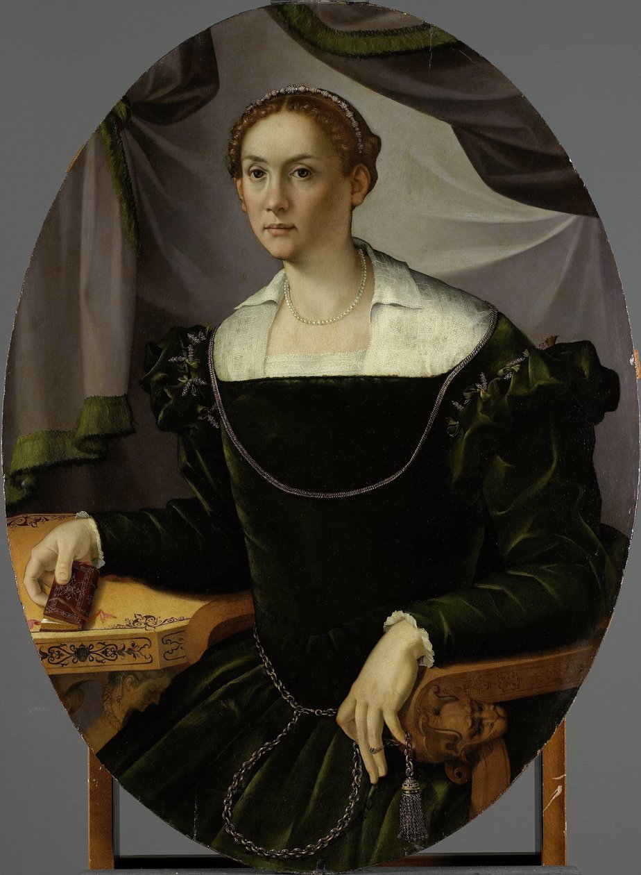 Naisen muotokuva tekijältä Carlo Portelli (attributed to)