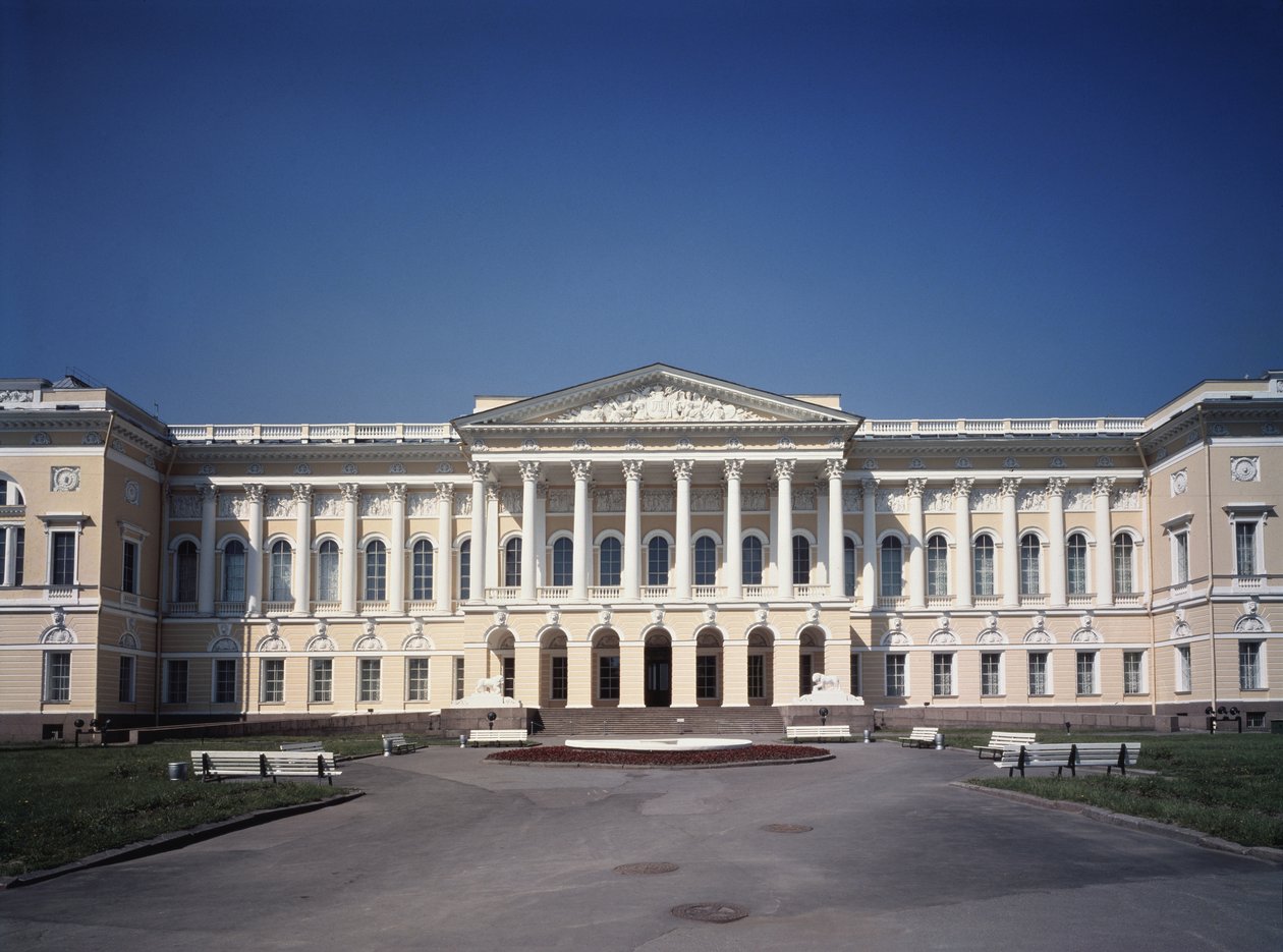 Vanha Mikaelin palatsi Pietarissa, 1819-1825 tekijältä Carlo Rossi